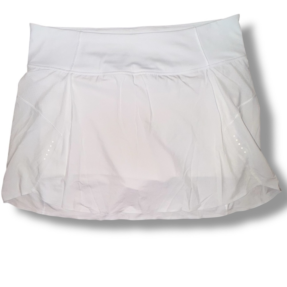 ATHLETA Run With It Skort - White 2X - Picture 3 of 7